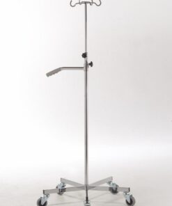 Infusionsstativ excl. håndtag. Højde 1320-2250 mm