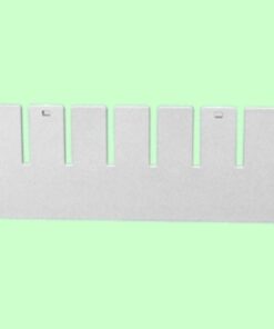 ABS skillerum, 400x100 mm, til bakke