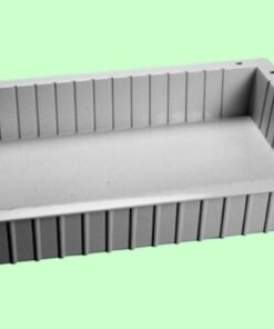 ABS bakke til skillerum, 600x400x100 mm