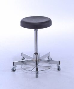 Opr. stol, gasfj. fodbetj., int.sæde, m. hjul