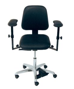 Operatørstol, håndbetjent