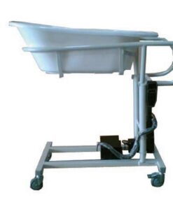 Baby-badekar, elektrisk højderegulerbart