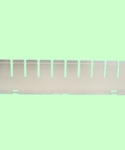 Acryl skillerum til kurve, 600x100 mm