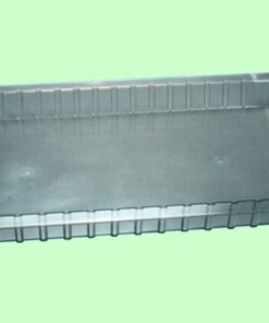 Acryl bakke til skillerum, 600x400x50 mm