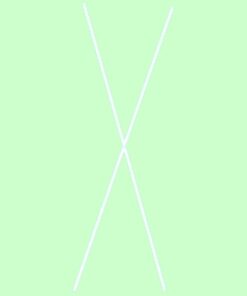 Krydsstykke til reol med stålhylder