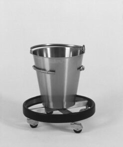 Spandestativ, m/rustfri 15 liter spand