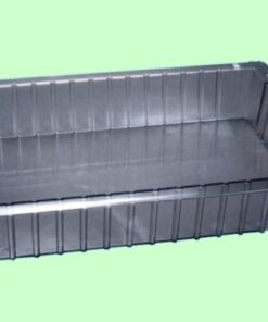 Acryl bakke til skillerum, 600x400x100 mm