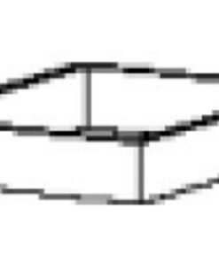 Sokkel til skab, smal, m/laminat