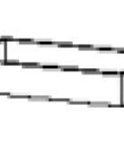Sokkel til skab, bred, m/laminat