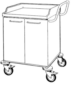 ISO vogn H860xB660xD550 - 2 døre