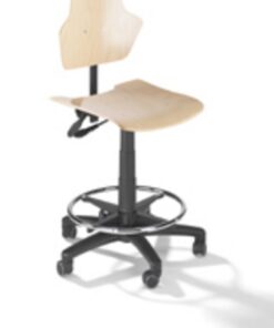 Laboratium stol - Spirit 1501 Bøg