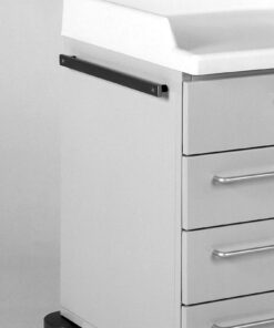 Skinne side monteret B25+D10+H500mm