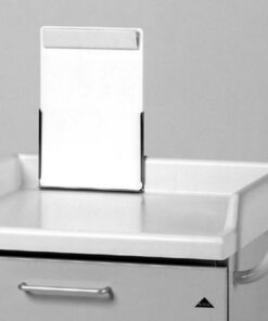 Skriveplade monteres på top