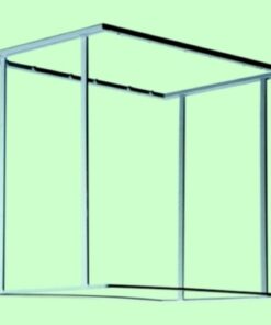 Ramme til 6 kateter 600 mm 600x400x518mm