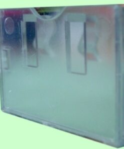 Etiketholder til kurv 58x40x12mm, Acryl