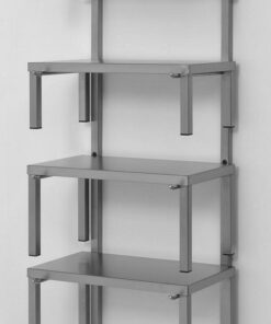 Væghængt stativ t/4 stk. skamler, 600x430x1450 mm